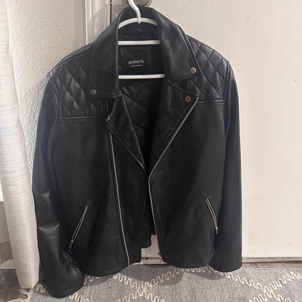 Leather jacket